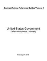 Contract Pricing Reference Guides (CPRG) Volume I Price Analysis