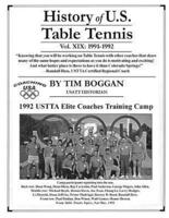 History of U.S. Table Tennis Volume 19
