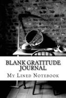 Blank Gratitude Journal