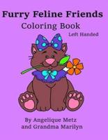 Furry Feline Friends Coloring Book