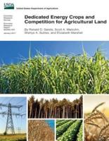 Dedicated Energy Crops and Competition for Agricultural Land