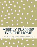 Weekly Planner for the Home