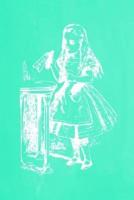 Alice in Wonderland Pastel Chalkboard Journal - Drink Me! (Green)