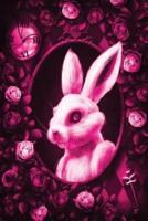 Alice in Wonderland Modern Journal - Inwards White Rabbit (Pink)