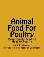 Animal Food for Poultry
