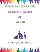 Color And Learn the Beautiful Names of Allah