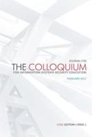 Journal for the Colloquium for Information Systems Security Education