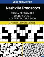 Nashville Predators Trivia Crossword Word Search Activity Puzzle Book