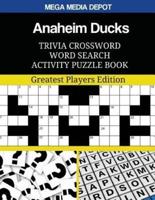 Anaheim Ducks Trivia Crossword Word Search Activity Puzzle Book