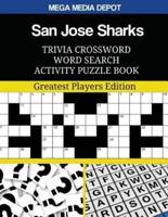 San Jose Sharks Trivia Crossword Word Search Activity Puzzle Book