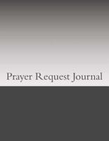 Prayer Request Journal