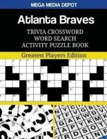 Atlanta Braves Trivia Crossword Word Search Activity Puzzle Book