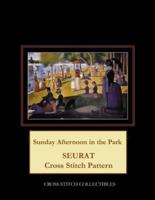 Sunday Afternoon in the Park: Seurat cross stitch