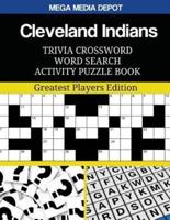 Cleveland Indians Trivia Crossword Word Search Activity Puzzle Book
