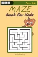 MAZE Book for Kids Ages 4-6