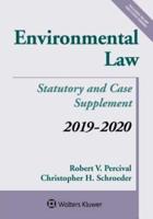 Environmental Law: Statutory and Case Supplement