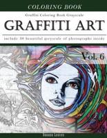 Graffiti Art-Art Therapy Coloring Book Greyscale