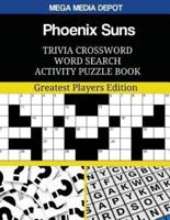 Phoenix Suns Trivia Crossword Word Search Activity Puzzle Book
