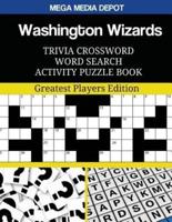 Washington Wizards Trivia Crossword Word Search Activity Puzzle Book