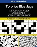 Toronto Blue Jays Trivia Crossword Word Search Activity Puzzle Book