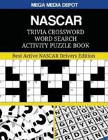 NASCAR Trivia Crossword Word Search Activity Puzzle Book