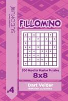 Sudoku Fillomino - 200 Hard to Master Puzzles 8X8 (Volume 4)