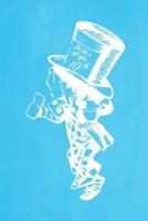 Alice in Wonderland Pastel Chalkboard Journal - Mad Hatter (Light Blue)