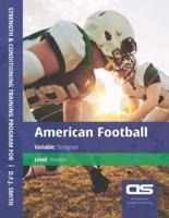 DS Performance - Strength & Conditioning Training Program for American Football, Strongman, Amateur