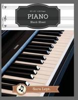 Piano Blank Sheet for Writing Record Happiness Music Paper 120 Page Sheet