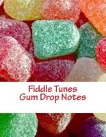 Fiddle Violin Sheet Music - Gum Drop Notes