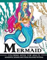 Mermaid Coloring Book for Adults