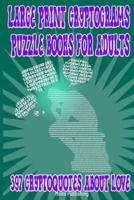 Large Print Cryptograms Puzzle Books for Adults