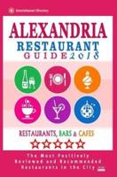 Alexandria Restaurant Guide 2018