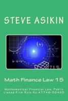 Math Finance Law 15