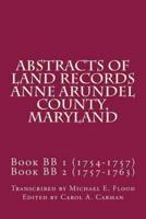 Abstracts of Land Records Anne Arundel County, Maryland