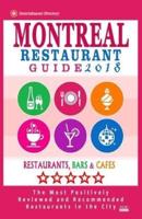 Montreal Restaurant Guide 2018