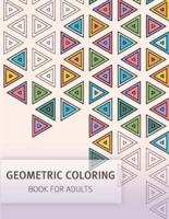 Geometric Coloring Easy Pattern for Adult and Grown Ups