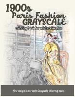 1900S Paris Fashion Grayscale