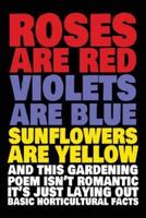 Roses Are Red Violets Are Blue Sunflowers Are Yellow