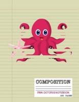 Pink Octopus Notebook