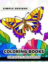 Easy Kaleidoscope Coloring Book for Adult