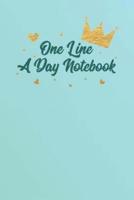 One Line a Day Notebook