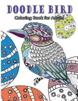 Doodle Bird Coloring Book for Adults