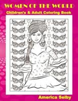 Women of the World Children's and Adult Coloring Book