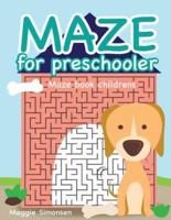 Maze Book for Preschooler