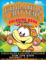 Kidlands Critters Coloring Book [Full Size]