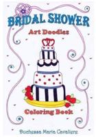 Bridal Shower Art Doodles Coloring Book