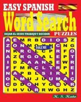 Easy Spanish Word Search Puzzles. Vol. 4