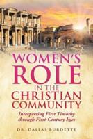 Women's Role in the Christian Community: