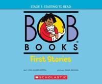 Bob Books - First Stories Hardcover Bind-Up Phonics, Ages 4 and Up, Kindergarten (Stage 1: Starting to Read)